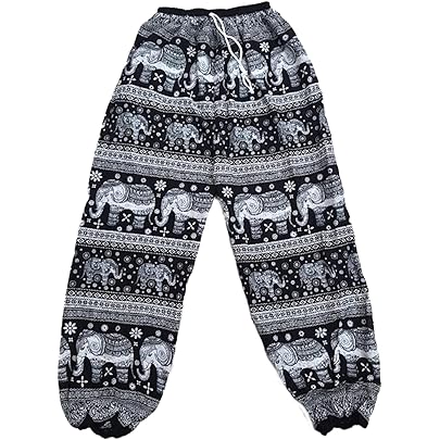 Amazon | [沖縄技研] アジアンパンツ サルエルパンツ アラジンパンツ